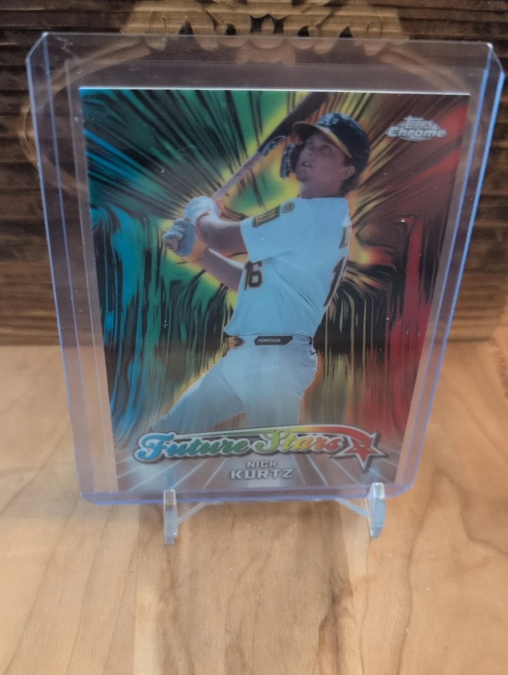 2026 Topps Chrome Nick Kurtz Future Stars Athletics